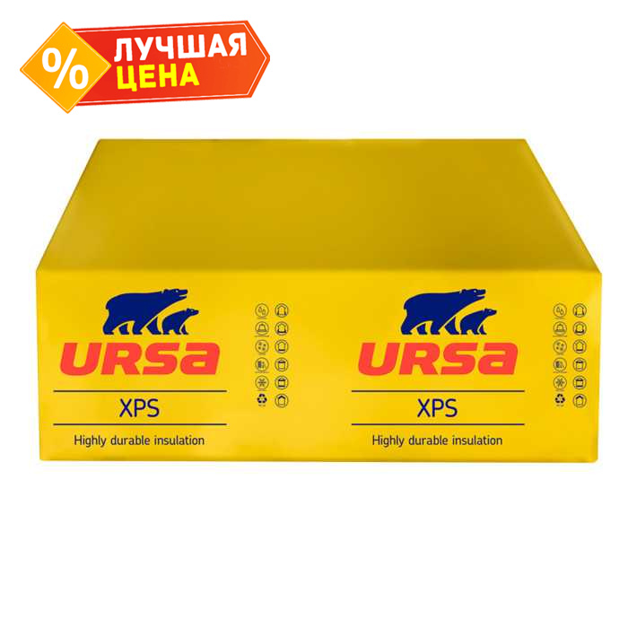 Утеплитель Ursa XPS N-III  50х600х1180